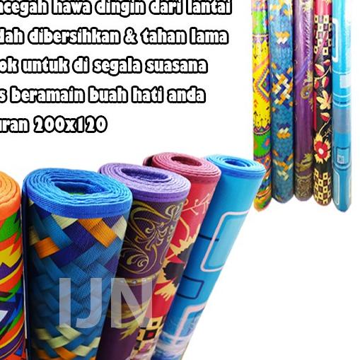 ☆ Evamatic Tikar Playmat Karpet Spons Alas Lantai Plastik Matras Bayi Playmate Anti Air Murah ♣