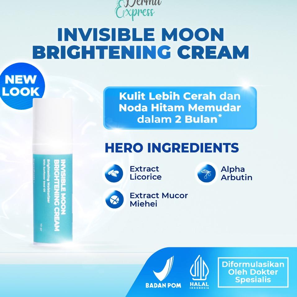 ❉ Derma Express Invisible Moon Brightening Cream ☪