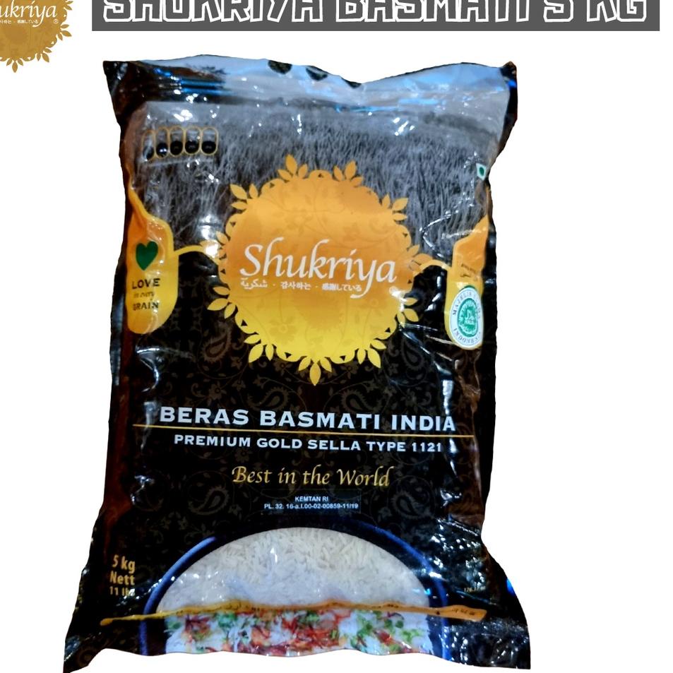 

Dijamin Ori>/ Shukriya Basmati Rice 5kg