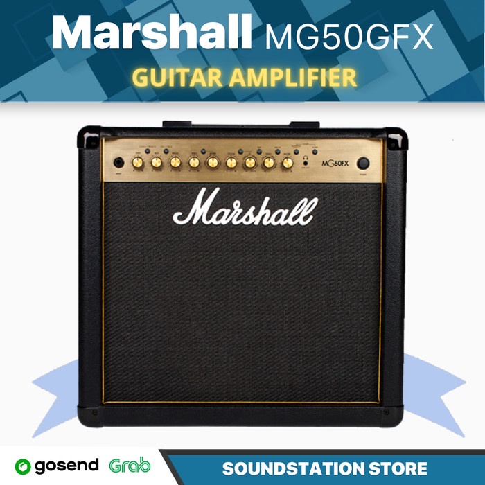 MARSHALL MG50GFX Combo Guitar Amplifier | Ampli Gitar Listrik MG50 FX