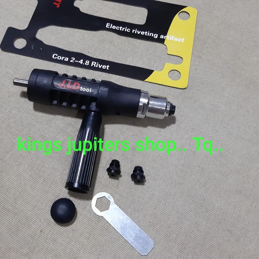 ➯ JLD RIPET BOR TANG RIVET RIFET PAKAI MESIN BOR 10MM 13MM KAPUSI STANG TANG RIPET ➬
