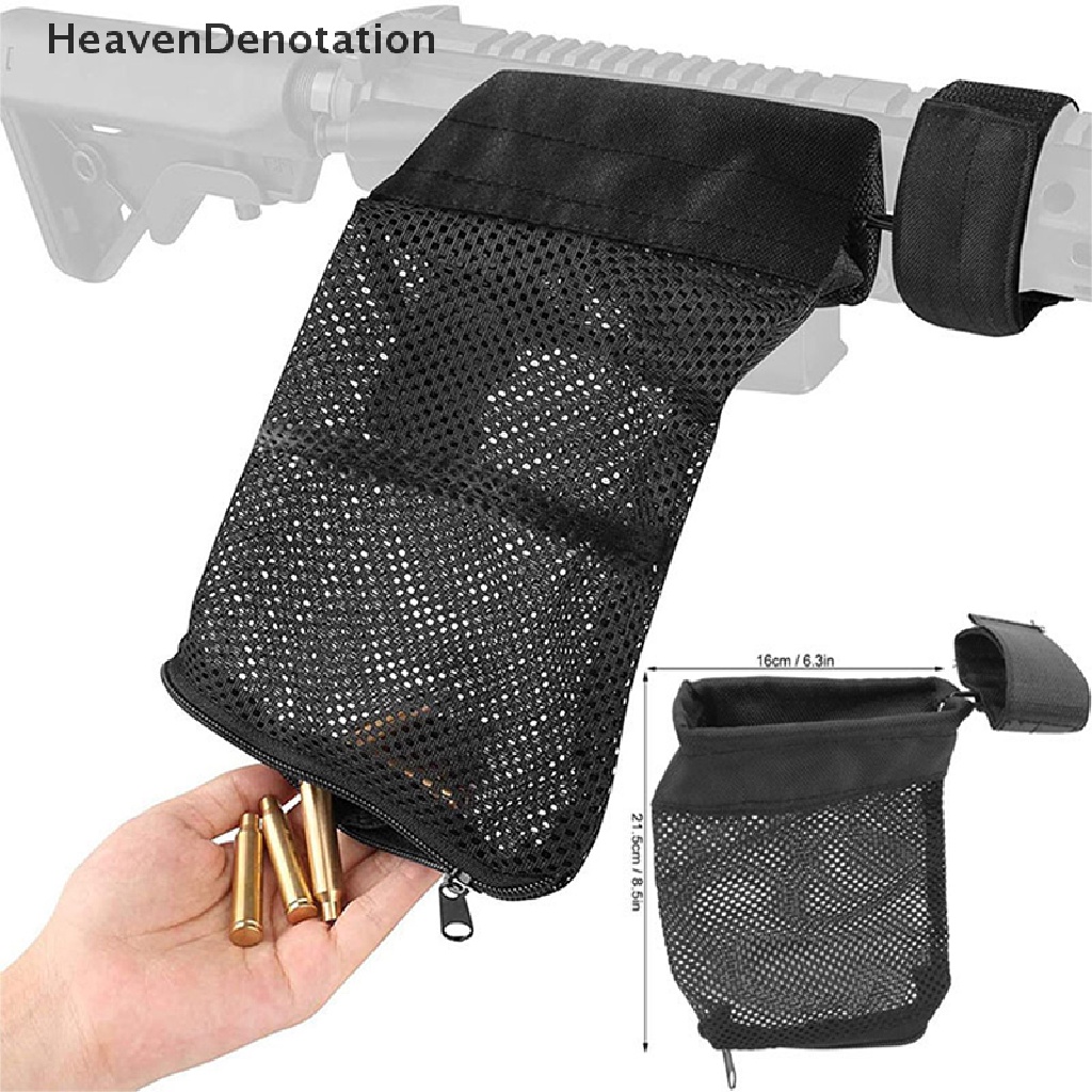 [HeavenDenotation] Quick Mount Release Shell Catcher Penangkap Kuningan Dengan Mesh Nilon Tahan Panas Picany Dapat Dilepas Untuk Aksesori Senapan HDV