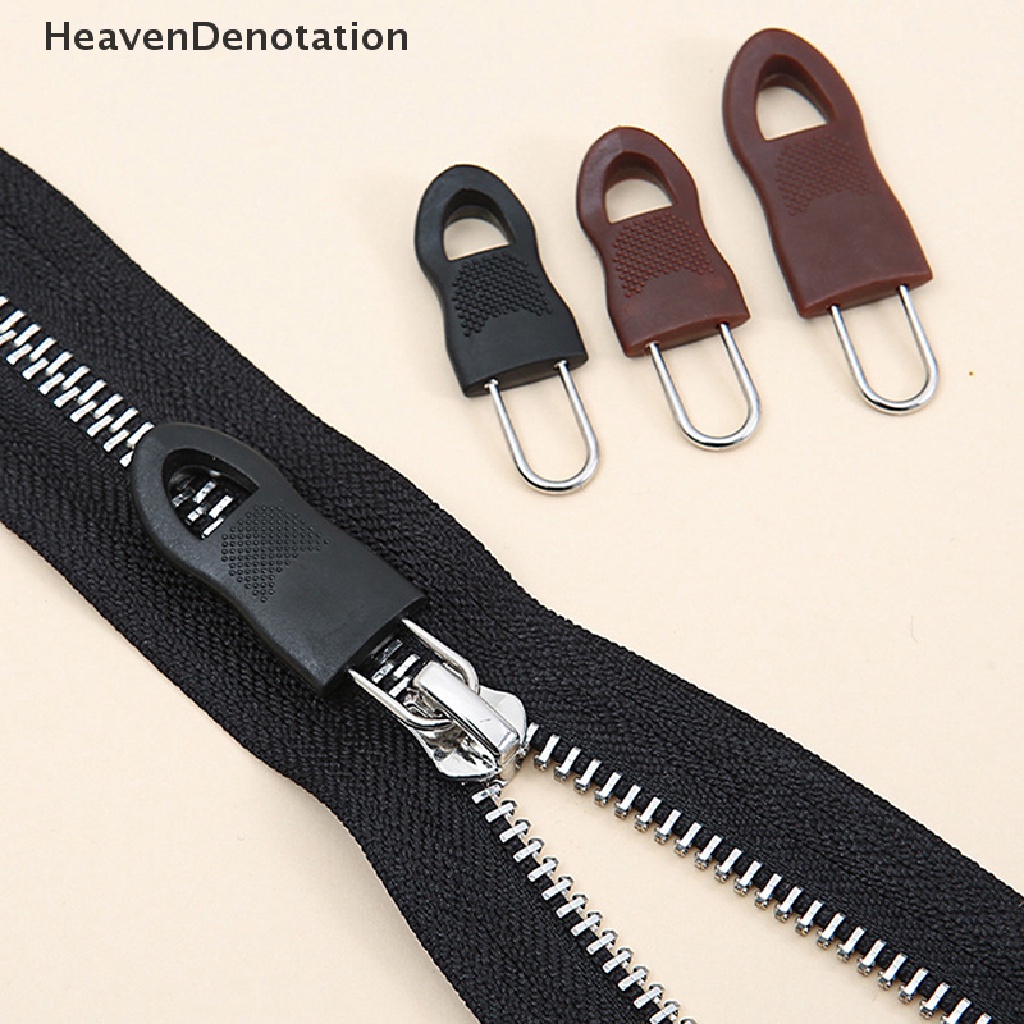 [HeavenDenotation] Universal Zipper Puller Pengganti Zipper Slider Tag Fixer Perbaikan Zipper Untuk Menjahit Pakaian Tas Travel Pakaian Tenda Ransel HDV