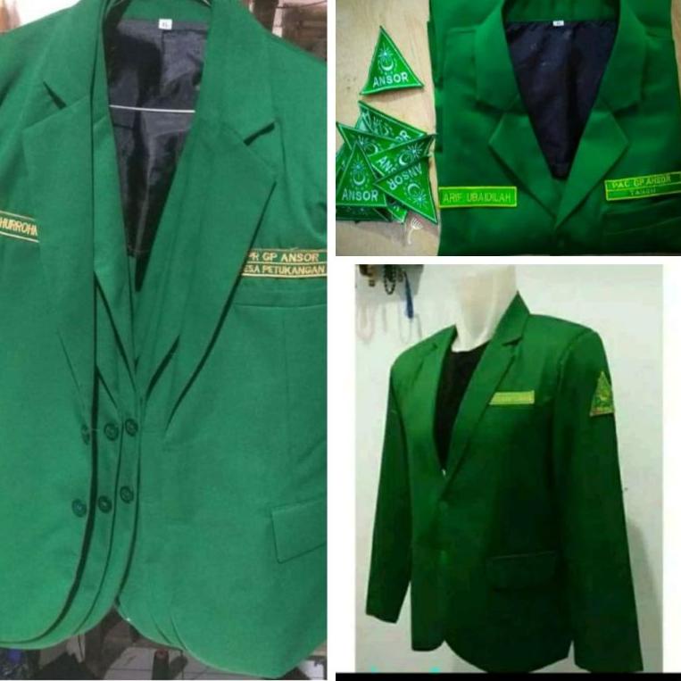 TERPERCAYA Jas Ansor lengan panjang, jas Ansor, jas Ansor Bellini, jas Ansor soekarno, jas Ansor pen