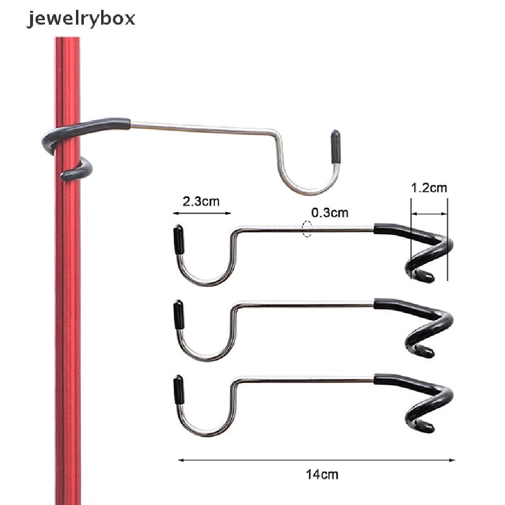 [jewelrybox] Tiang Tenda Portable Lamp Holder Hook Outdoor Camping Mancing Lampion Gantungan Butik