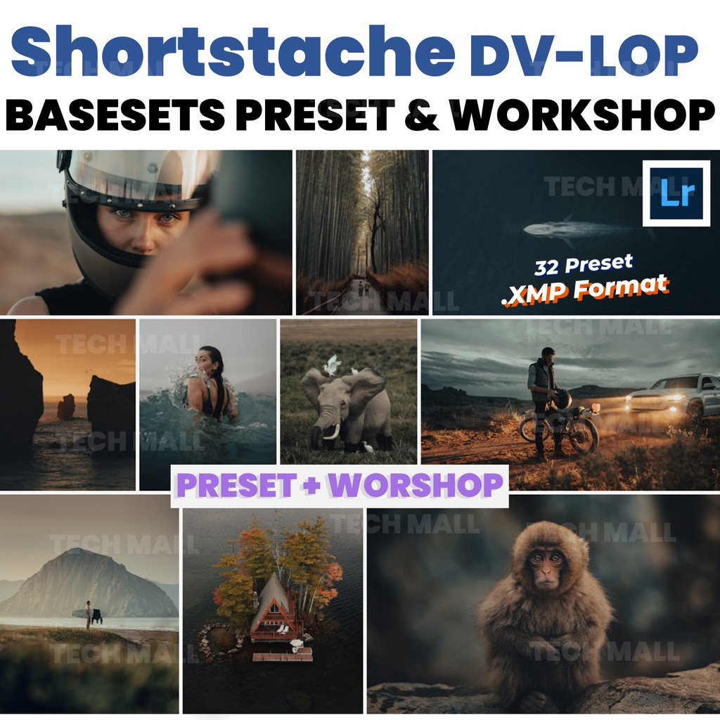 

NS Shortstache Basesets Premium Lightroom Preset & Workshop - DVLOP XMP