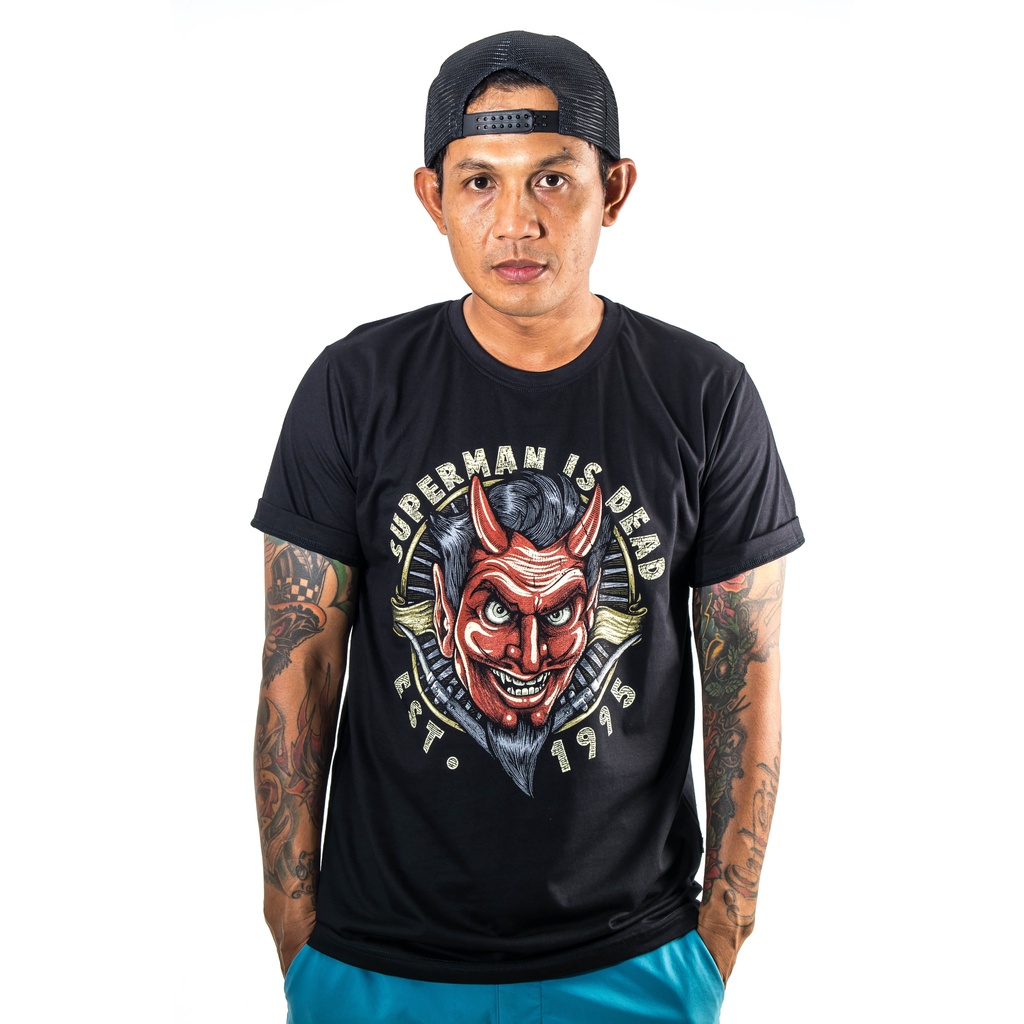 SID MERCH | DEVIL BLK 100% Original Kaos Boxy Fit T Shirt