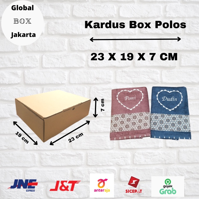 

Dus Pizza Polos Ukuran 23x19x7 - Dus Murah - Kardus Polos Per 10pcs