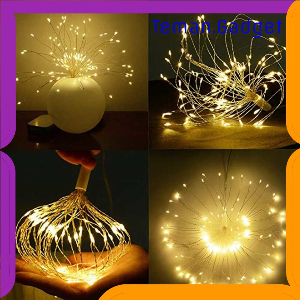 TG-LMP Toifucos Lampu Hias Gantung String Lights Fireworks IP65 with Remote - S1462