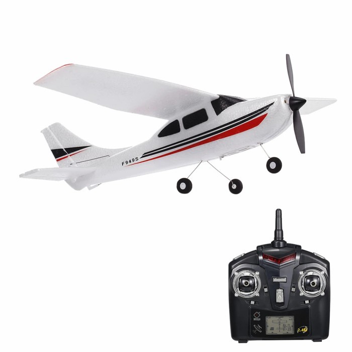 WLToys RC Pesawat Cessna-182 F949S 3CH 2.4Ghz Remote Control