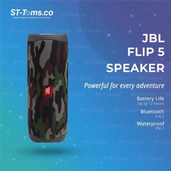 Dijual JBL Flip 5 Bluetooth Speaker - Squad Berkualitas
