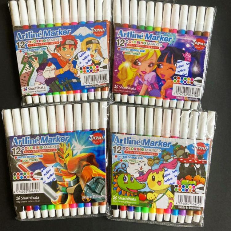 

O22 Spidol Kecil Set 12 Warna Artline BARANG TERUPDATE シ