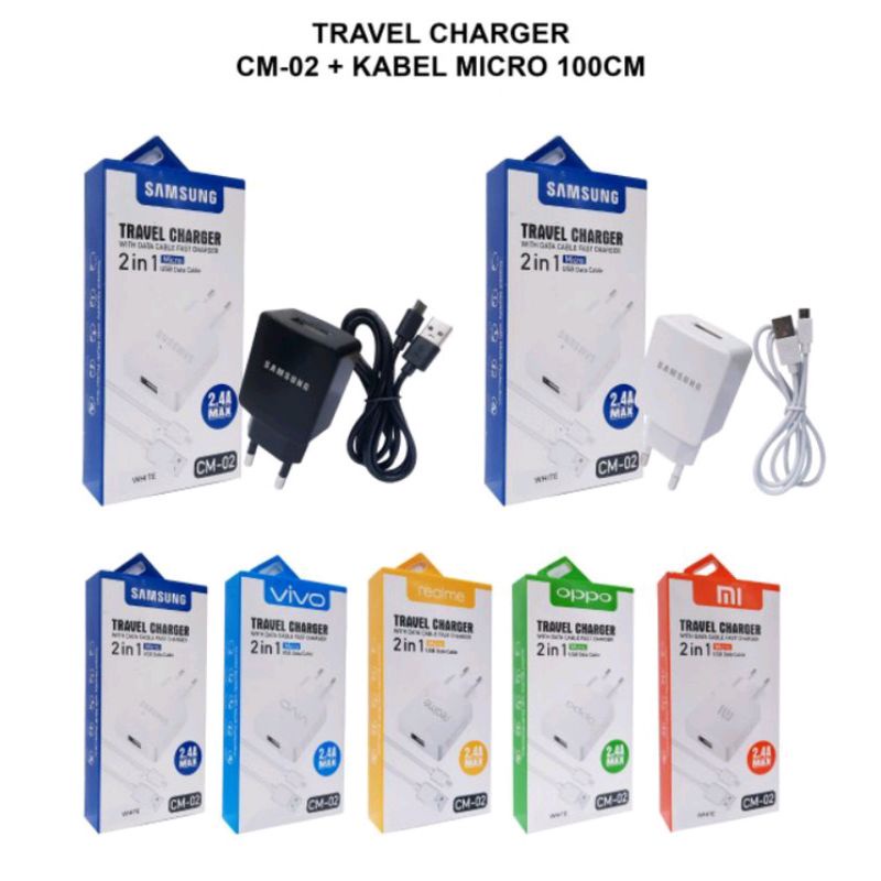 CHARGER CM-02 OPPO MICRO FAST CHARGING