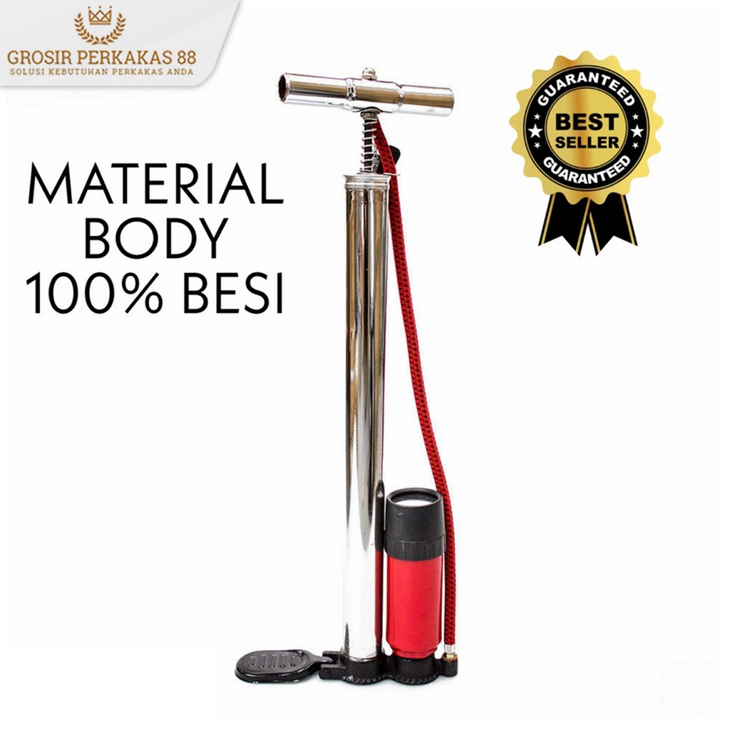 Pompa Sepeda Motor Kompa Sepedah Kumpo Manual Ban Bola Angin