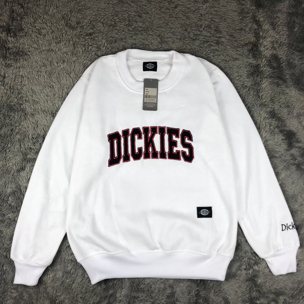 PROMO Dicklies crewneck basic pria wanita bahan premium quality - Dickies creweck pria wanita redy all size