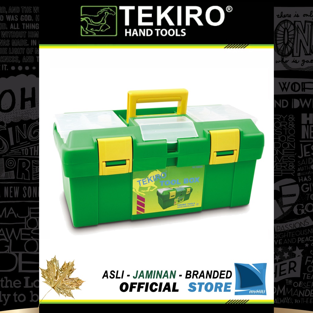 Tempat Menyimpan Kunci Mekanik 442 x 238 x 207 mm / Tool Box Type 0205 Plastik TEKIRO