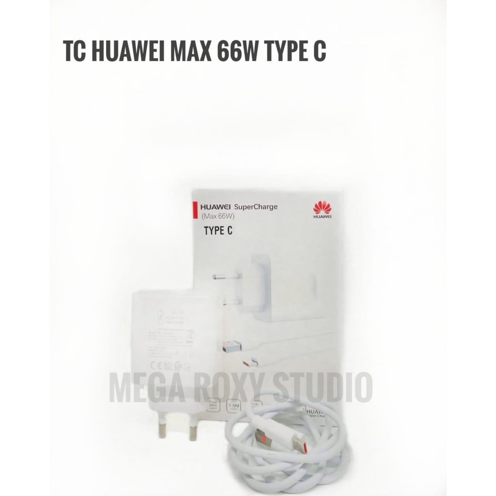 GROSIR TERBARU!! HUA-WEI SuperCharge Wall Charger (Max 66W) | Premium Quality | Universal Compatibility | 8 Layer Safety type-c dan micro