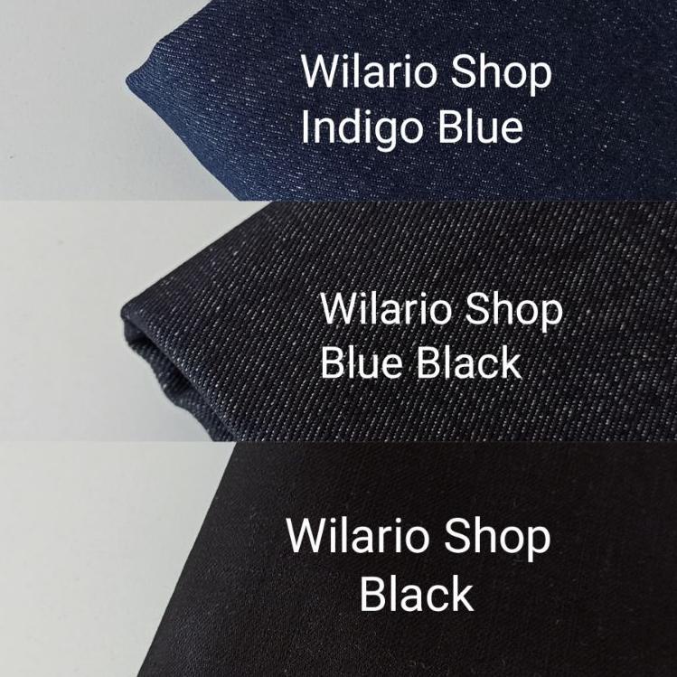 BIG DISKON D92 Kain Denim Tebal tidak melar / Kain Jeans levis tebal も