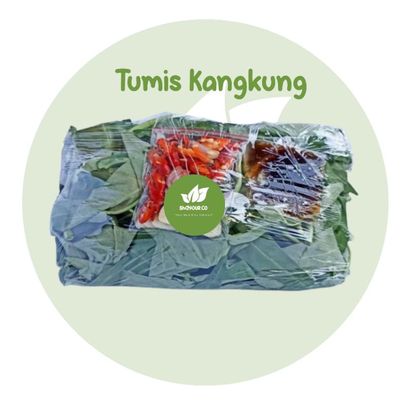 

Paket Sayur Instan / sayur pack / paket sayur potong Tumis Kangkung - Shayour.co