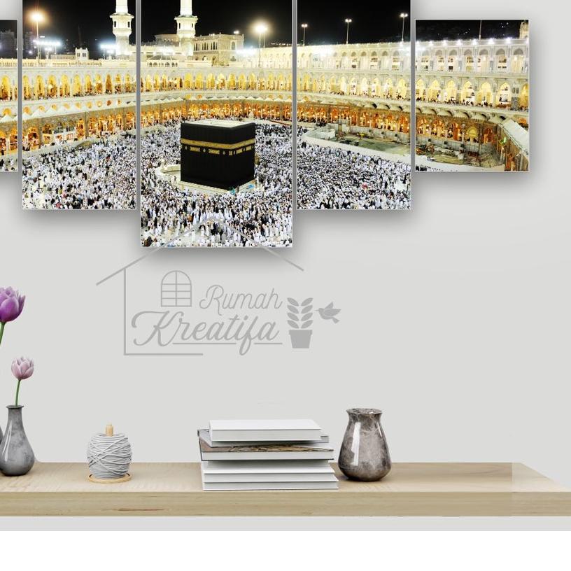 ♥ Hiasan Dinding Kakbah Mekah  Ruang Tamu Masjidil Haram Jumbo Besar ✯