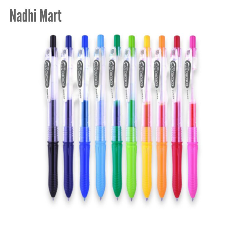 

ZEBRA PULPEN KOKORO 0.5 PULPEN GEL WARNA