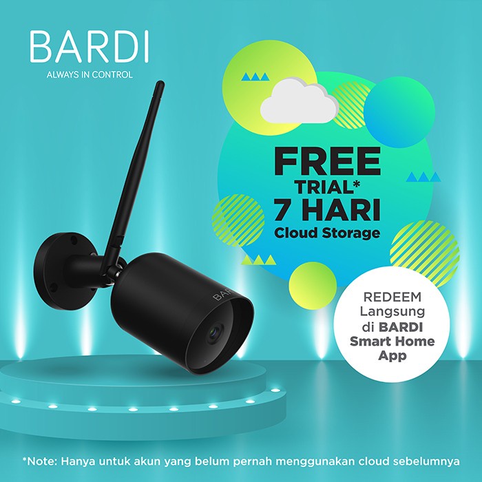 BARDI Smart IP Camera Outdoor CCTV Static IPCAM STC