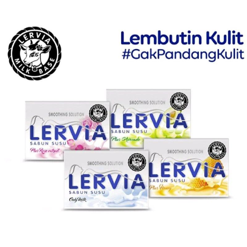 SABUN MANDI BATANG LERVIA / LERVIA BAR SOAP SABUN MANDI LERVIA 90GR
