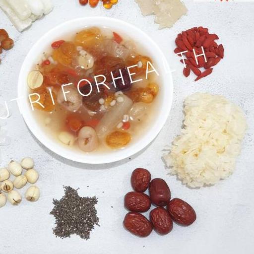 

☂ (Paket Premium Extra) Peach Gum SUPER GRADE A+ + SNOW BIRD NEST ➢