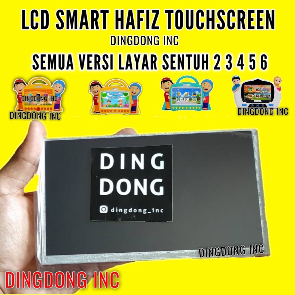 SMART HAFIZ LCD TOUCHSCREEN VERSI 2 3 4 5 6 LAYAR SENTUH BARU SMARTHAFIZ RESSA GARANSI