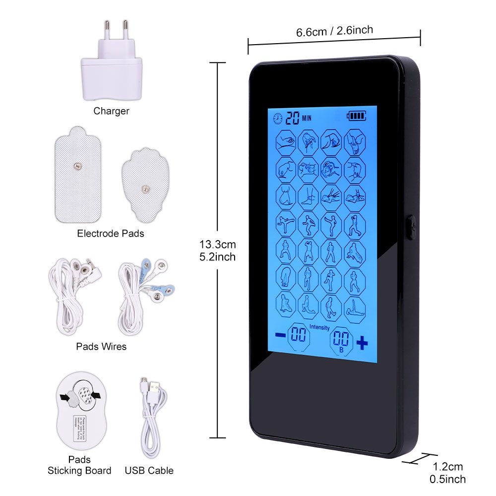 Ems Perangsang Otot Elektronik Pulse Full Body Muscle Relax