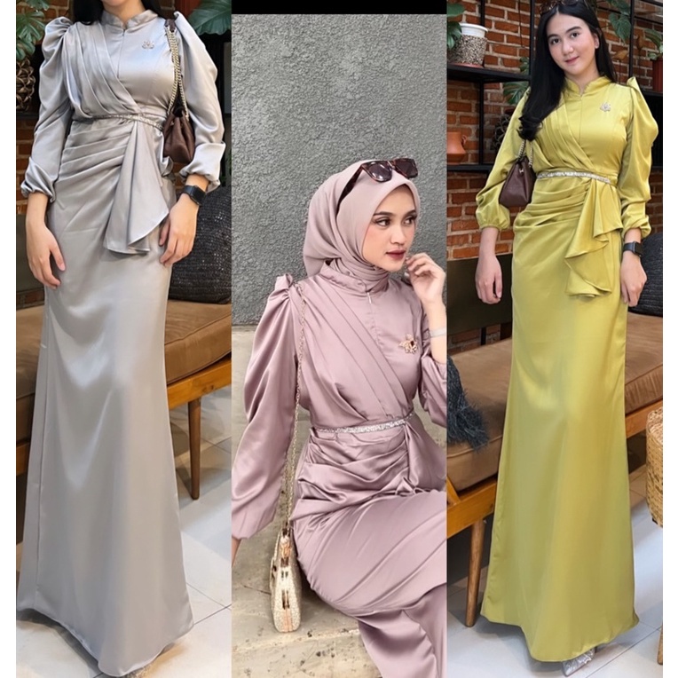 IRISH DRESS GRATIS BROSS DAN FREE BELT SWAROSKI 11.11 Promo