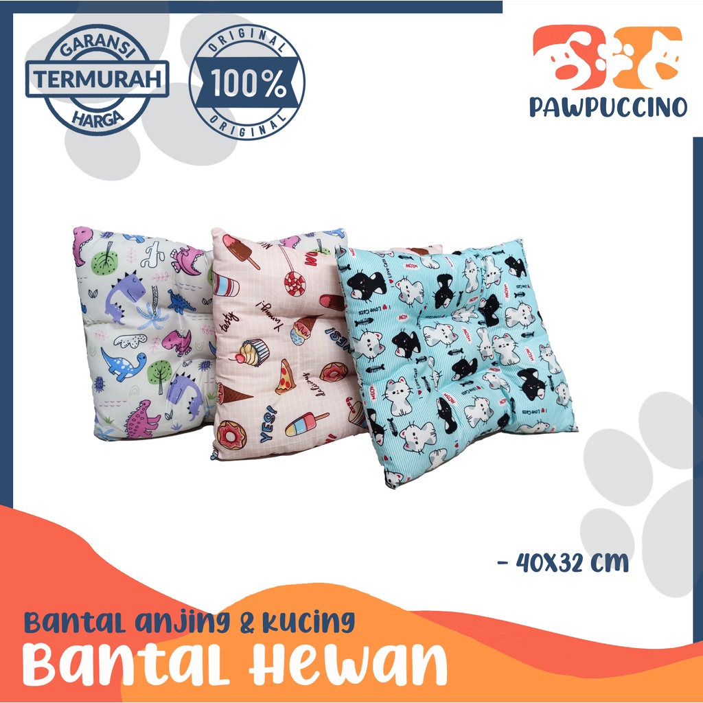 Bantal Kucing,Anjing,Kelinci / Tempat Tidur / alas Tidur Bermotif