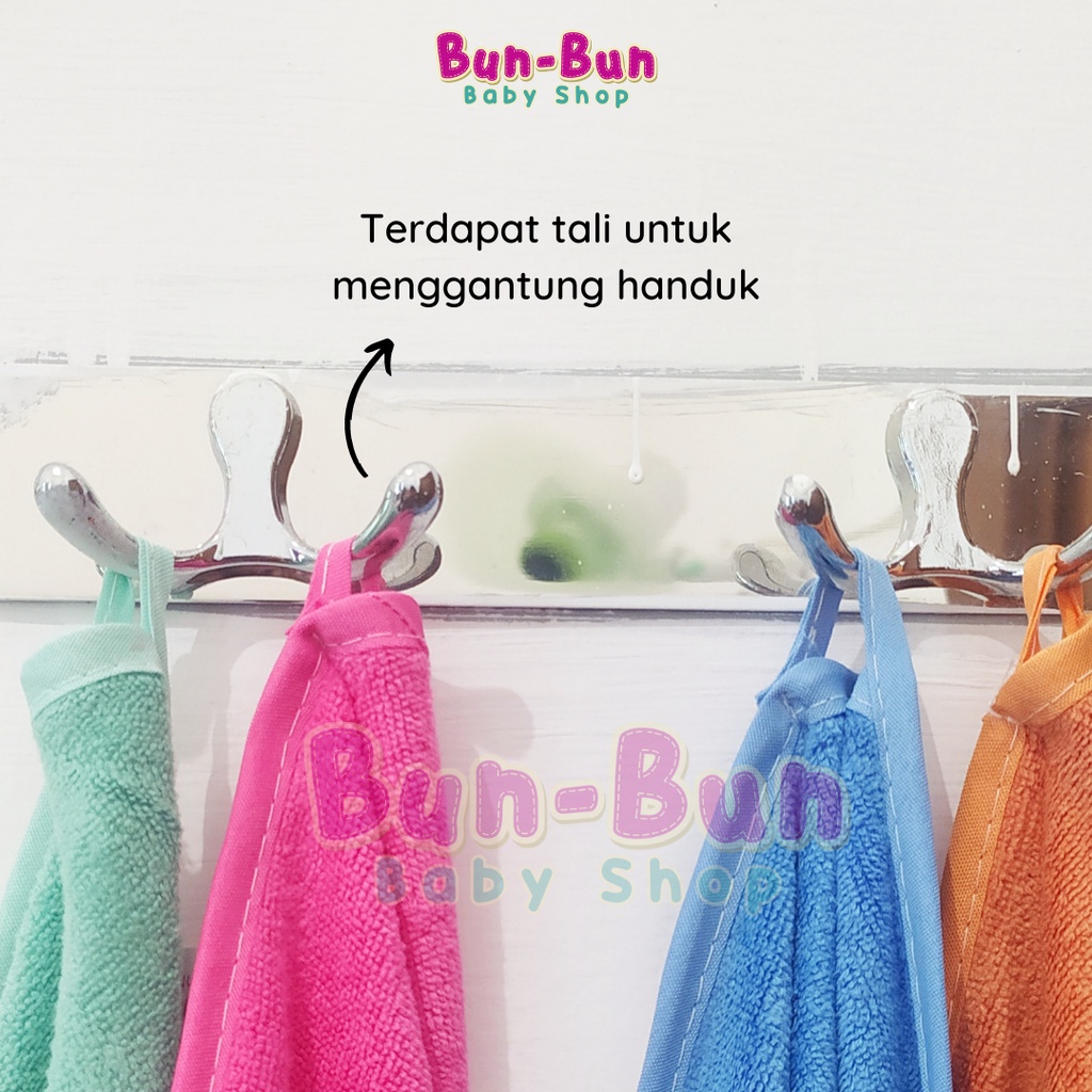 Handuk Bayi Baru Lahir Perlengkapan Mandi Murah Pelangi Lucu Peralatan Newborn Baby