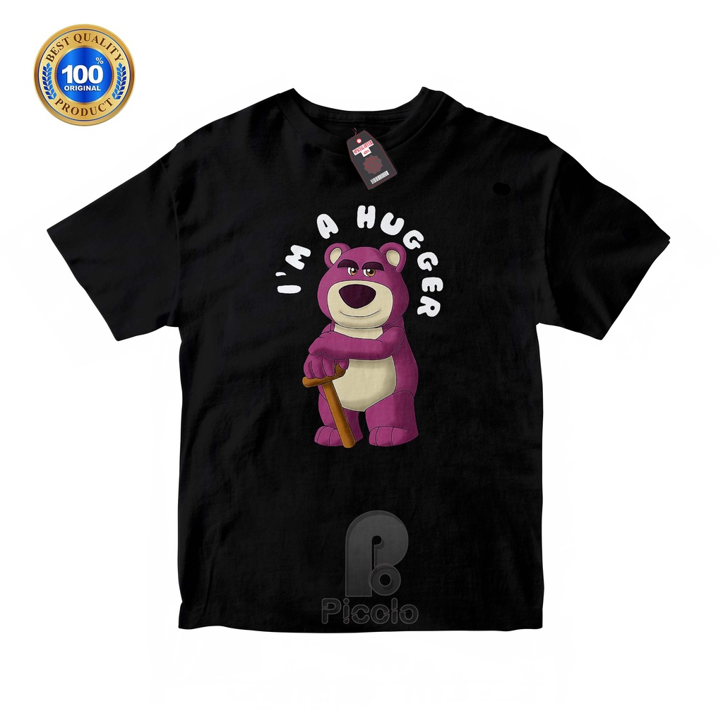 (FREE NAMA) BAJU KAOS ATASAN ANAK MOTIF LOTSO TOY STORY UNISEX Bahan COTTUN