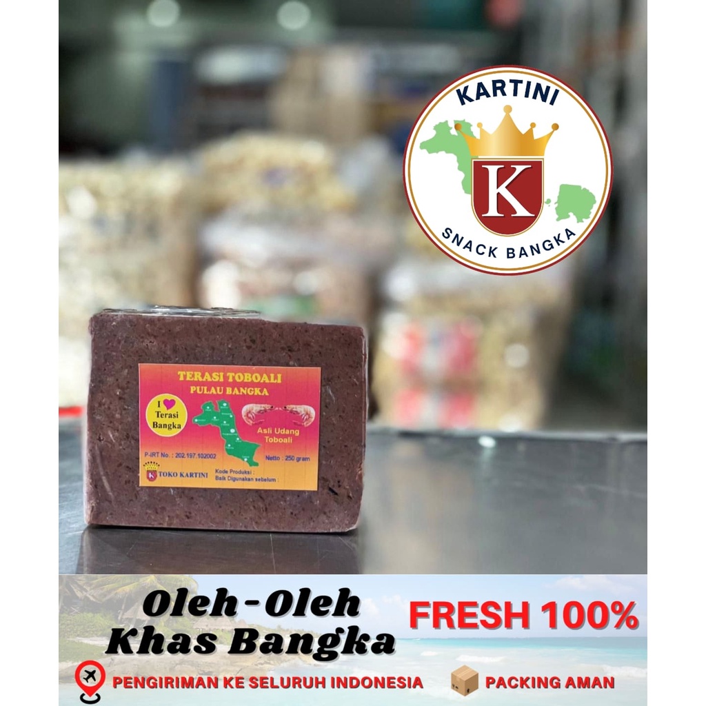 

Terasi / Belacan Super Toboali 500gr Khas Bangka