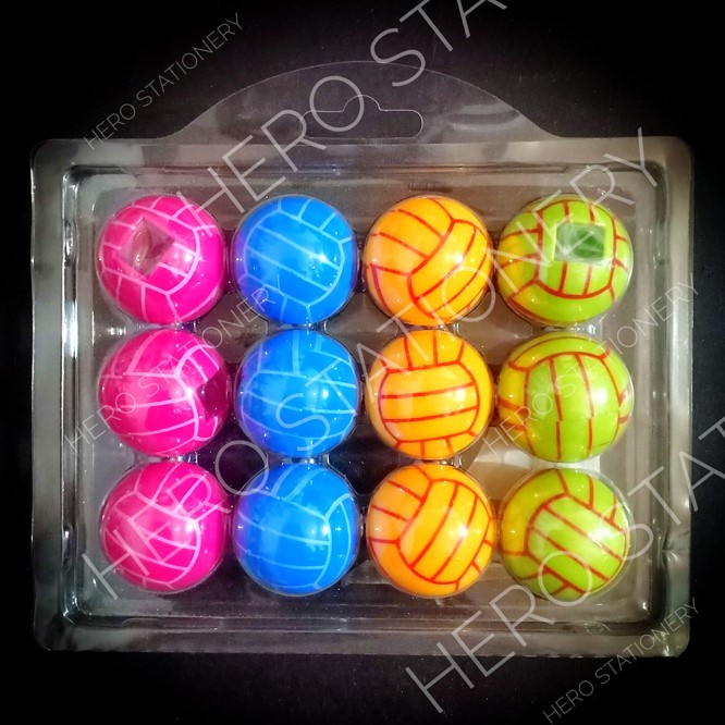 

Rautan pensil bola ball candy CC-302 . 12 unit