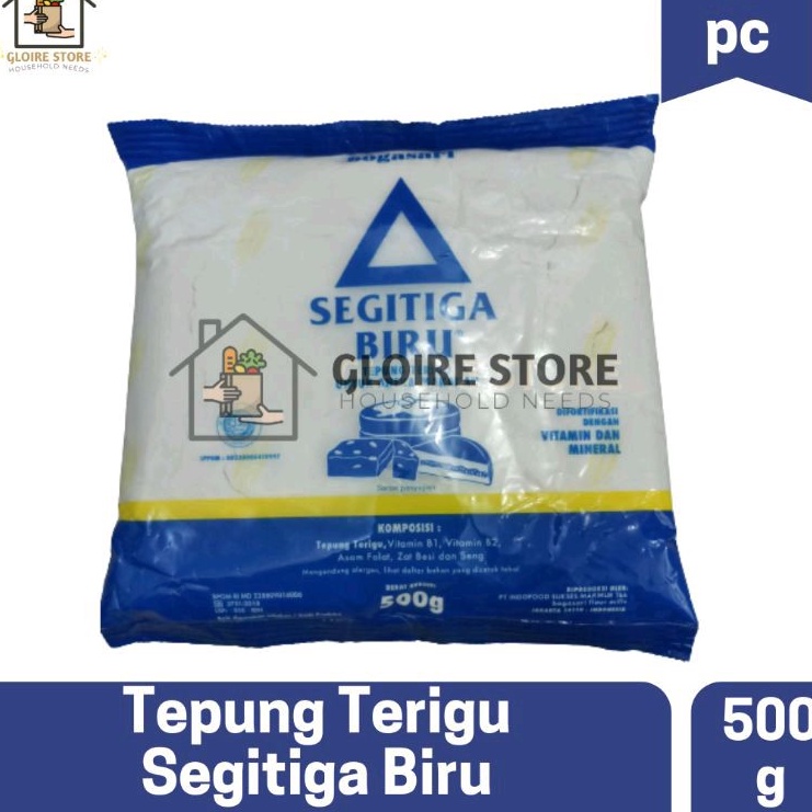

Tepung Terigu 500g SEGITIGA BIRU (W)