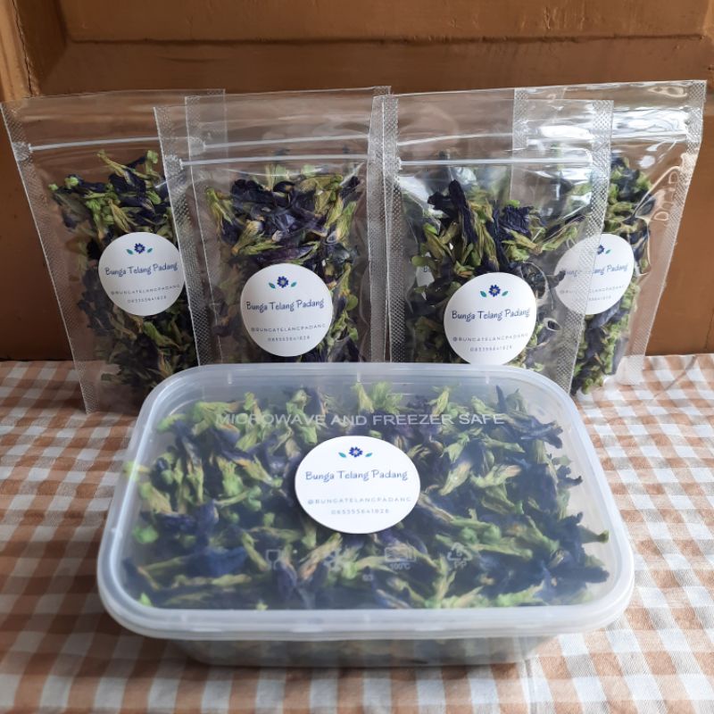 

Bunga Telang Organik Butterfly blue pea (clitoria ternatea)