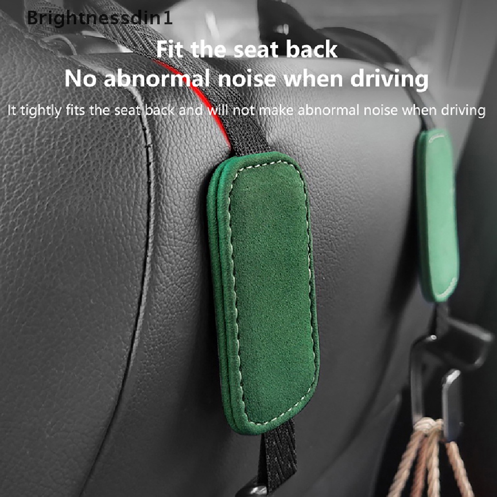 [Brightnessdin1] Car Hook Kursi Kembali Di Mobil Multi-Fungsional Kait Kecil Belakang Tahan Lama High-End Penyimpanan Mobil Untuk Tas Tangan Dompet Tas Butik
