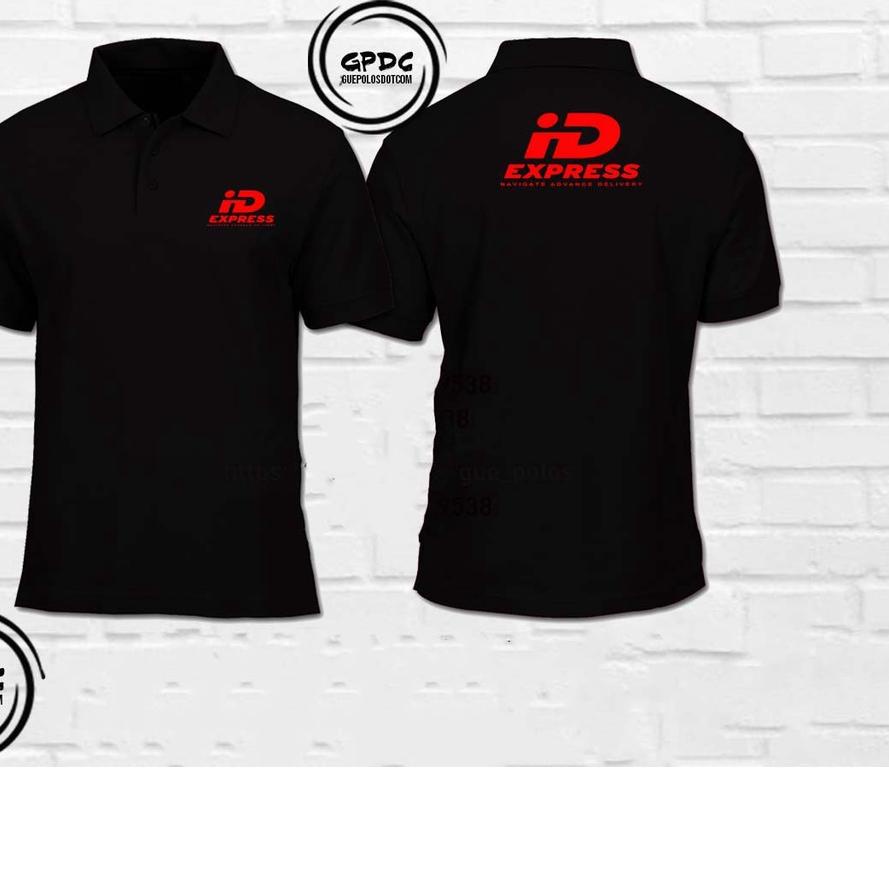 ● Poloshirt ID Express Eks Pengiriman - Polo Kurir ID Express - Kaos ID Express - Kaos Kerah ☈