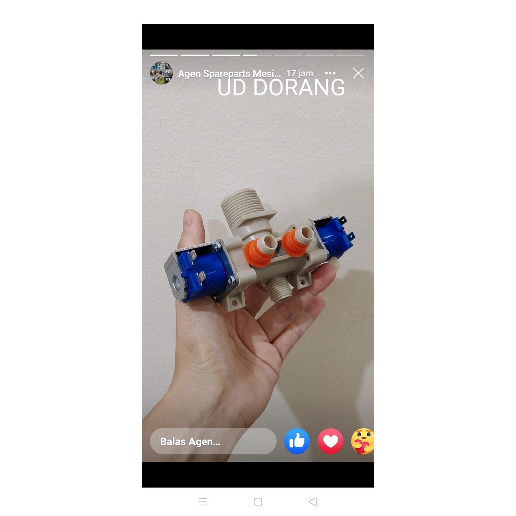 WATER INLET SELENOID MESIN CUCI LG