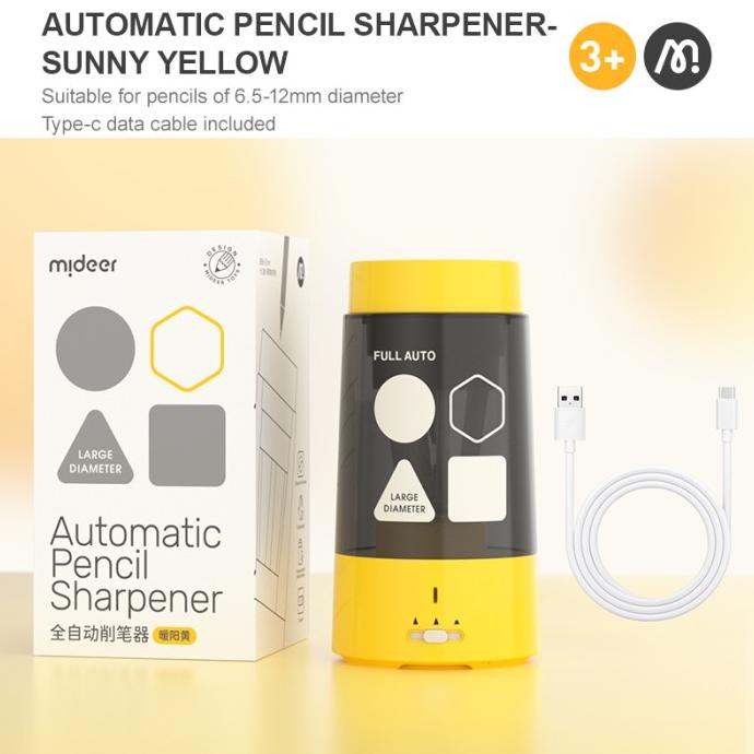 

Mideer Automatic Pencil Sharpener Mainan Edukasi Anak