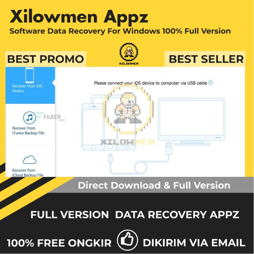 [Full Version] Aiseesoft FoneLab iPhone Data Recovery Pro Lifetime Data Recovery WIN OS