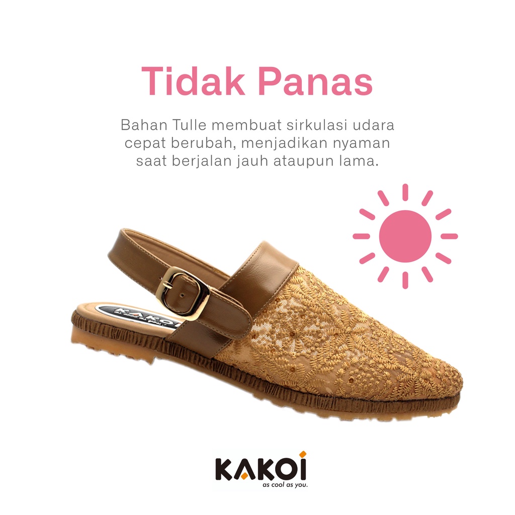 KAKOI - Mecca Mocca Sepatu Sandal Tali Umroh Nyaman Antislip