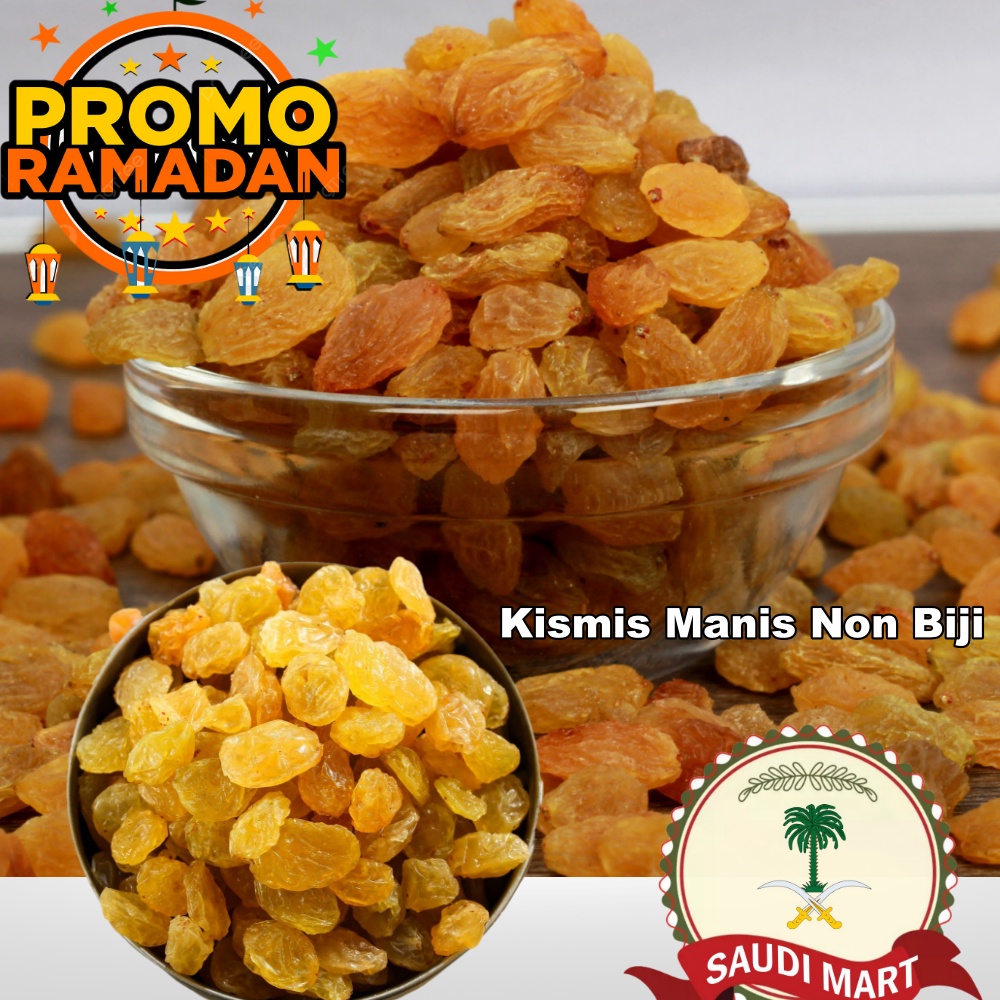 

Kismis Manis kuning Non Biji 500gr [ simin ]