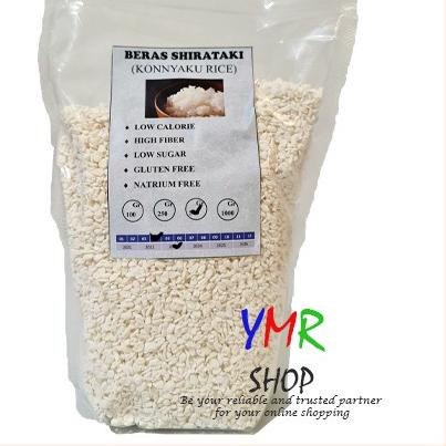 

♂ Beras Shirataki 500Gr Sirataki Shiratake Konnyaku Konyaku Nasi Rice Untuk Diet Porang Murah ➹