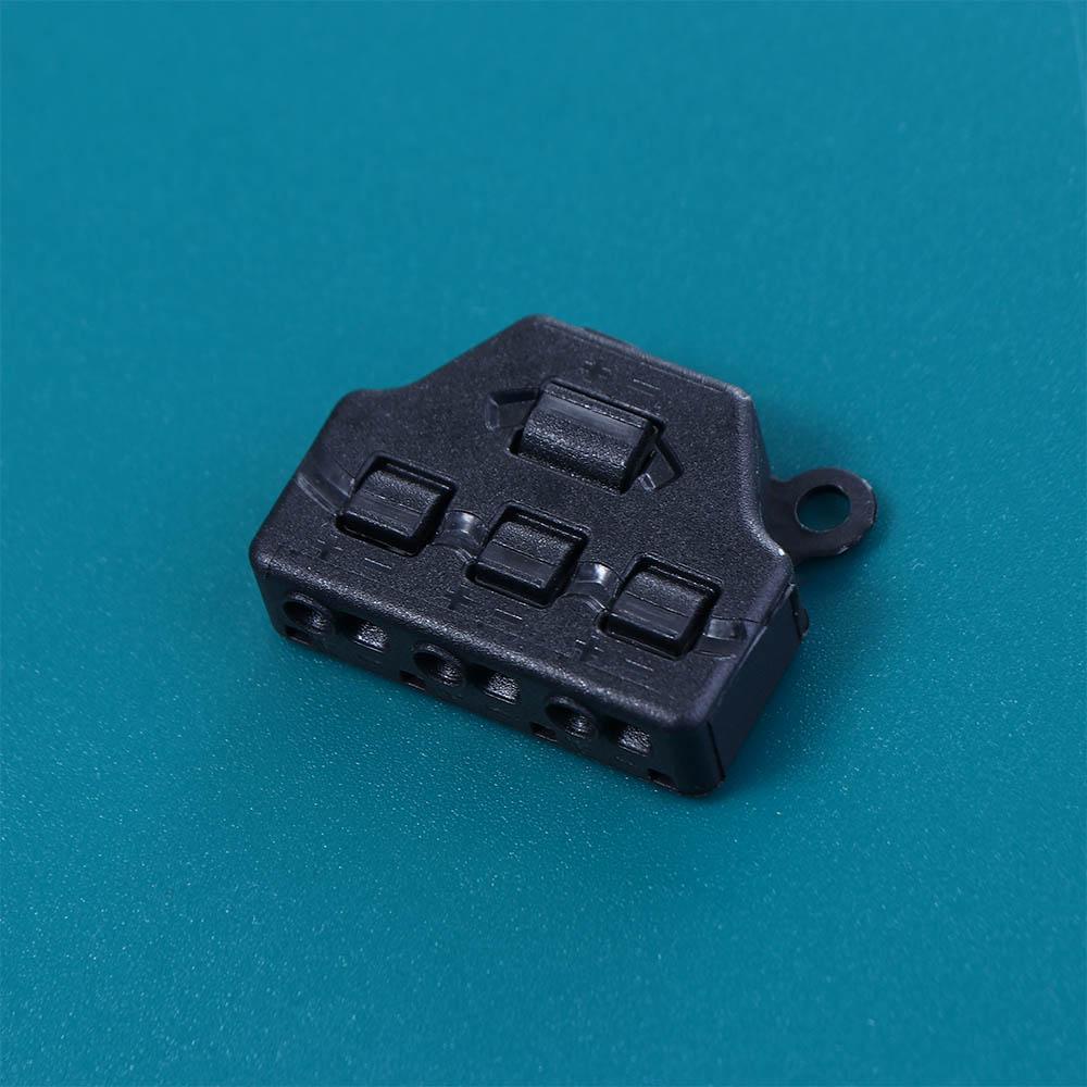 Lanfy Splitter Terminal Dorong 1in6 Out Post Quick-connect LED Terminal Splitter