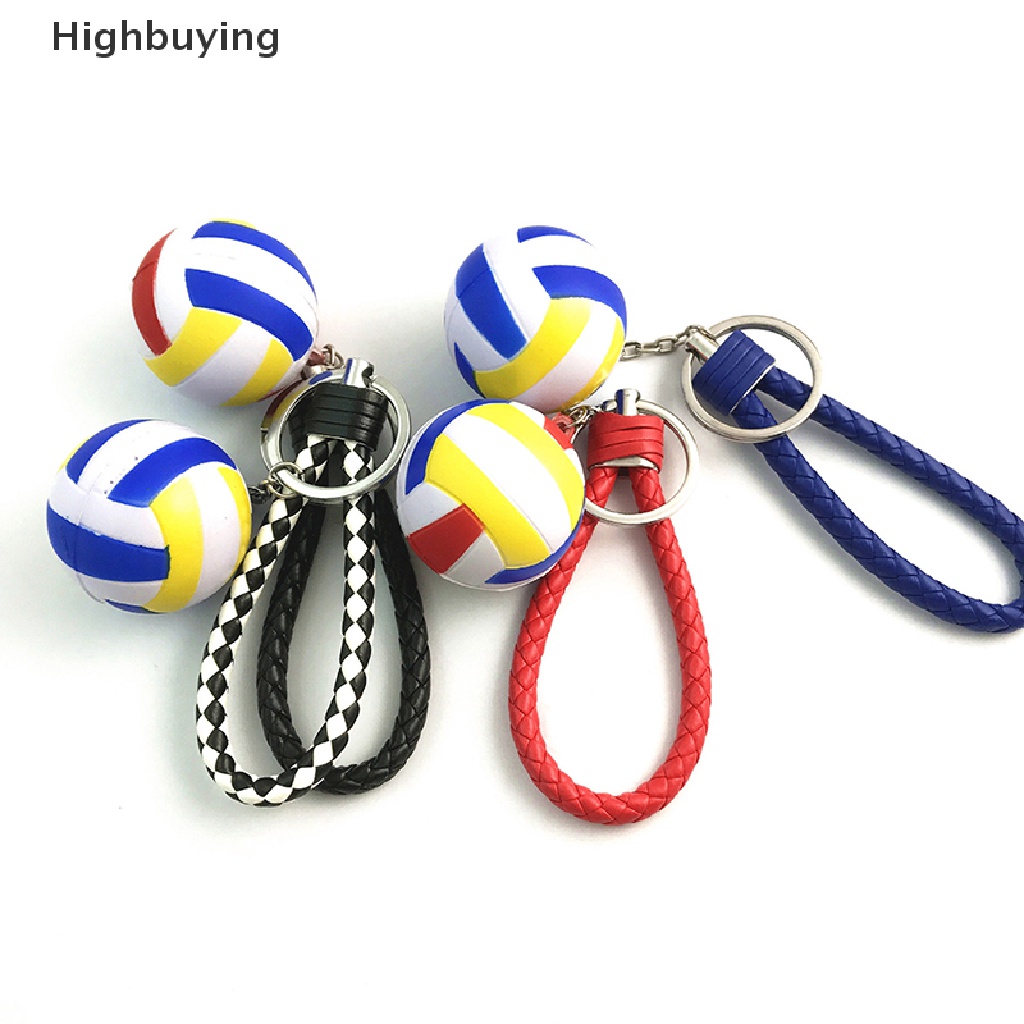 Hbid Fashion Olahraga Voli Souvenir Gantungan Kunci Wanita Pria Kipas Voli Gantungan Kunci Tas Liontin Hadiah Aksesoris Glory