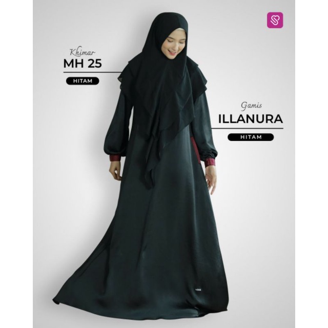Gamis Terbaru 2023 Lebaran Wanita Ori Ukhti Munira Dress Polos Mewah Satin Lux Anggun Elegan Syari S