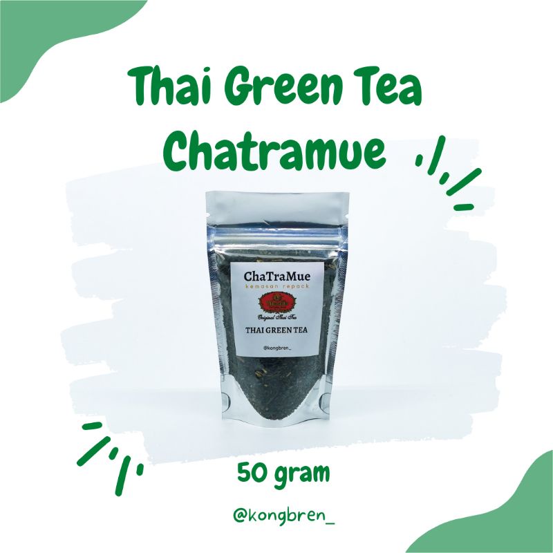 Teh Thai Green Tea Chatramue 50gr